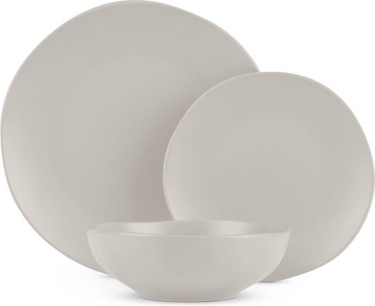 Berlinger Haus White Ceramic Dinnerware Set 18pcs