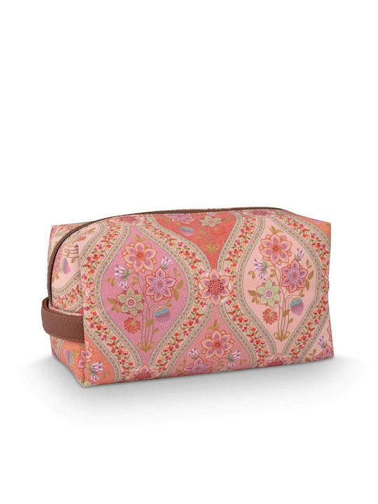 Pip Studio Козметичен Несесер Coco Medium Ornamento Оранжев