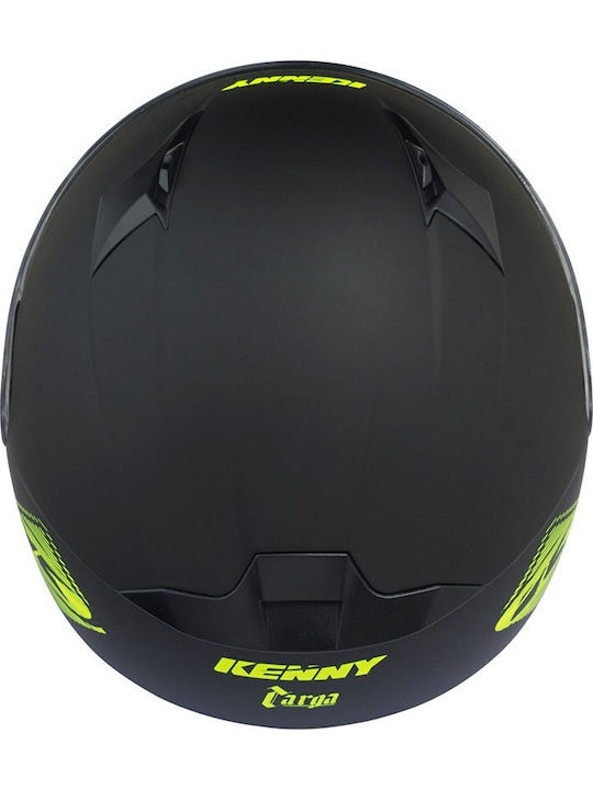 Kenny Targa Black/Neon Yellow Παιδικό Κράνος Μηχανής Full Face ECE 22.05 1250gr