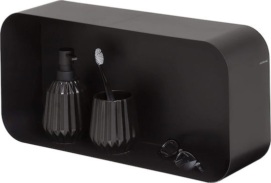 Sealskin Brix Επιτοίχια Ραφιέρα Μπάνιου Μεταλλική 50x12x24cm Μαύρη Sealskin Brix Επιτοίχια Ραφιέρα Μπάνιου Μεταλλική 50x12x24cm Μαύρη