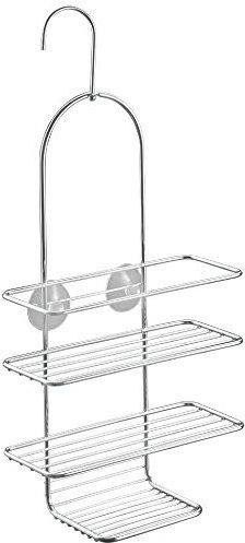 Metaltex Polytherm Reflex Montat pe perete Raft de Baie Metalic cu 4 Rafturi 25x11x53cm