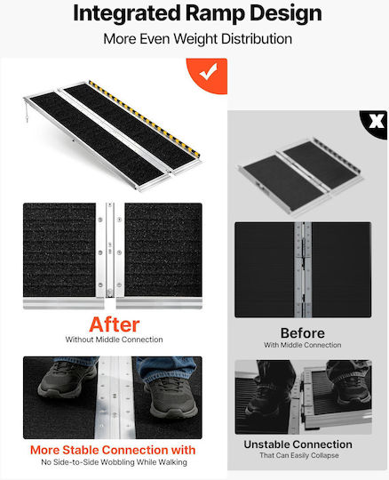Vevor Wheelchair Ramp ZDKMJPD60YC15W9P5001V0