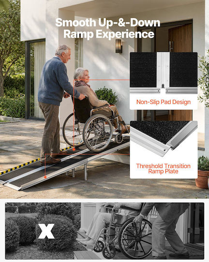 Vevor Wheelchair Ramp ZDKMJPD84YC1W7QOF001V0