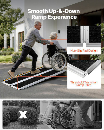 Vevor Wheelchair Ramp ZDKMJPD60YC15W9P5001V0