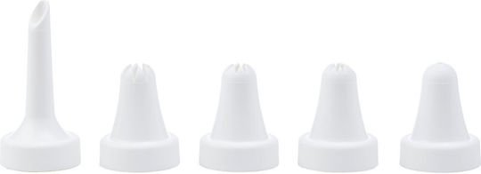 Instrument de Decorare Deserturi 5 Duze 180 Ml Westmark