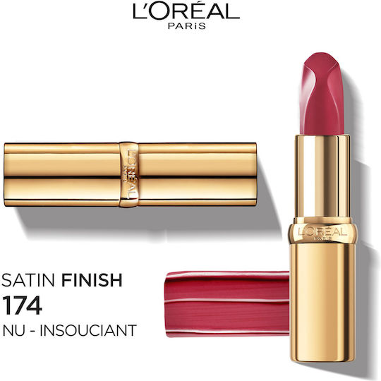 L'Oreal Paris Color Riche Les Nus Lipstick Sheer 174 Nu Insouciant 3.6gr