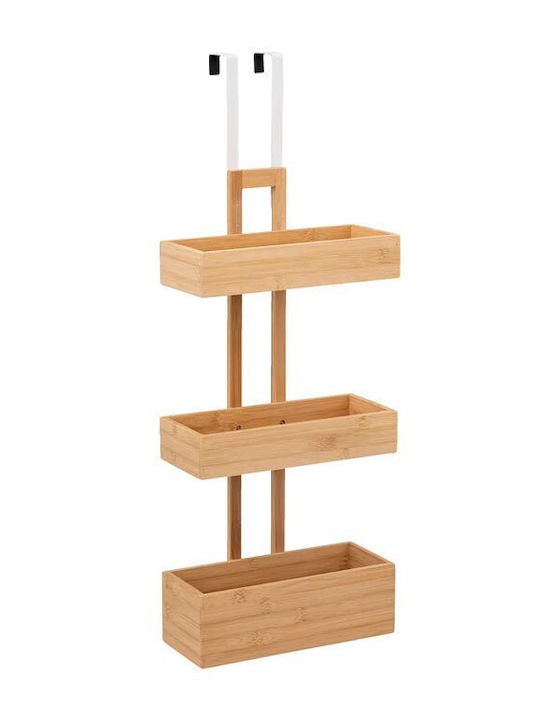 Επιτοίχια Ραφιέρα Μπάνιου Bamboo 28x17.3x74.7cm