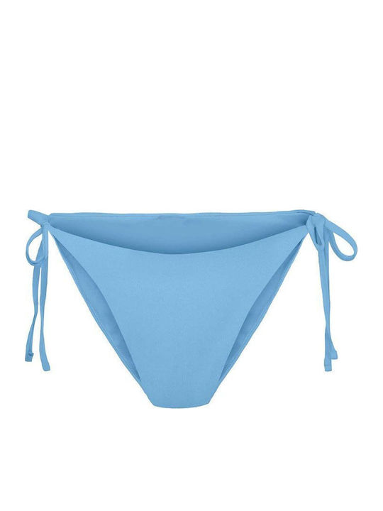 Marseille Bikini Slip Cu Dantelă Albastru Deschis
