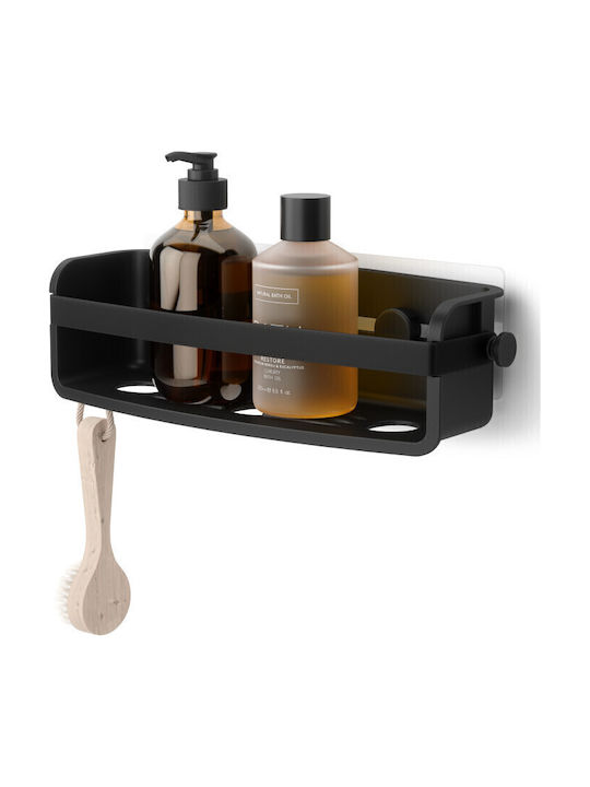 Umbra Wall Mounted Bathroom Shelf Metallic 33x12x9cm Blue