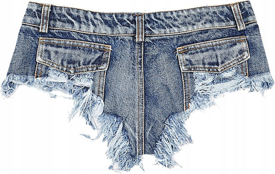Pantaloni Scurți Din Denim Pentru Femei Cu Talie Joasă Costum Sexy Mărimea M
