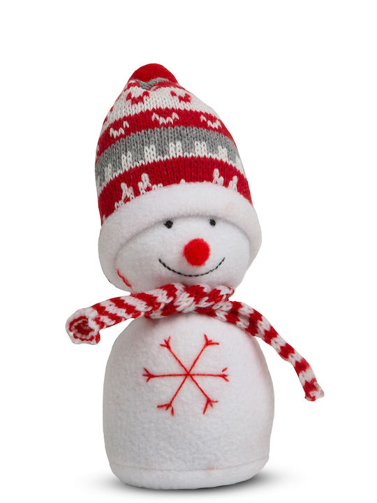 Christmas Decoration Snowman 20 Cm Textile Figurine 3 Models