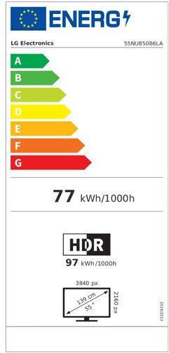 Smart TV 55" 4K UHD LED AI NU85 HDR (2026) 55NU850B6LA