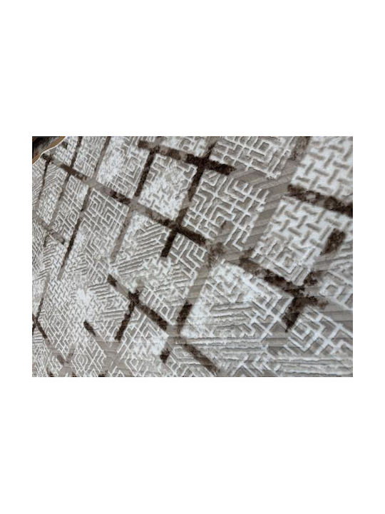Linea Home 5047 Non-Slip Runner Rug Beige 70x200cm