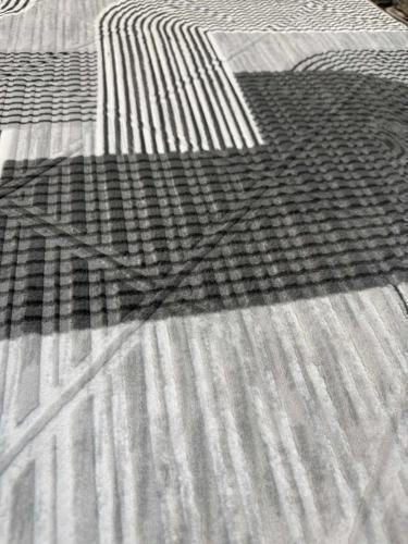 Linea Home 4063 Non-Slip Rug Runner Gray 70x200cm