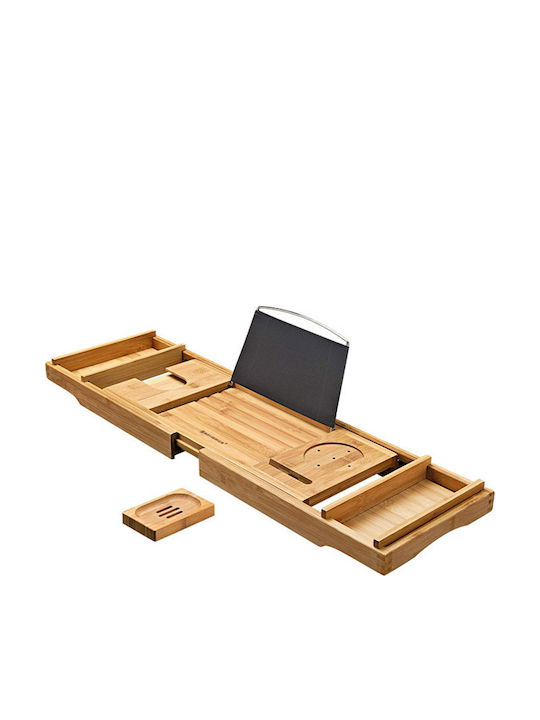 Songmics Ραφιέρα Μπανιέρας Bamboo 109x4.5x23cm