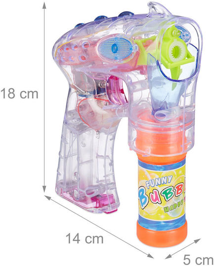 Relaxdays Relaxdays Bubble Blaster Spielzeugpistole