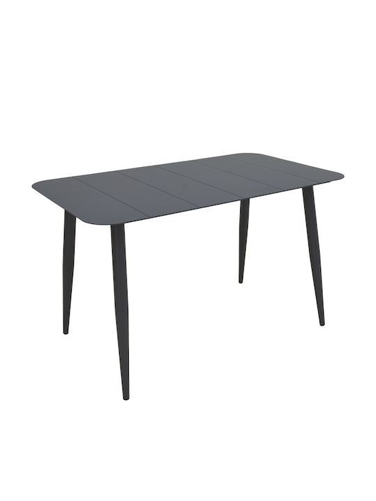 Set Dining de Exterior Heven Vista 7 Piese Negru