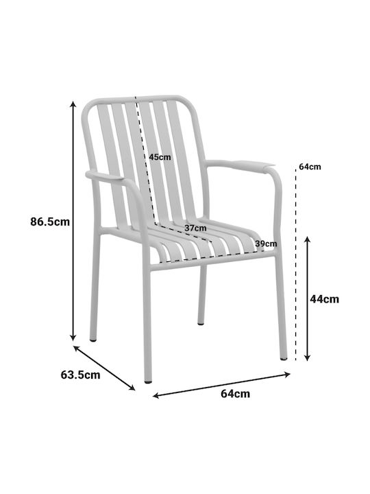 Set Dining de Exterior Heven Vista 7 Piese Negru