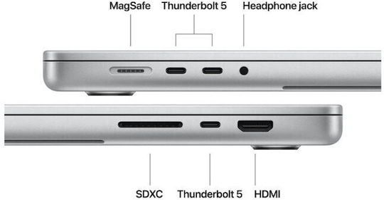 Apple MacBook Pro 16.2" IPS Ecran Retina 120Hz (M5 Pro-18-Core/64GB/2TB SSD/20-Core GPU) Argintiu (Tastatură RO)