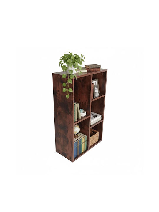 Bookcase Brown Color 50x24x80cm