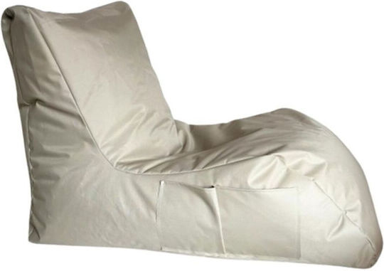 SteweHome Sitzsäcke & Poufs Wasserfest Beiges Bett 110x