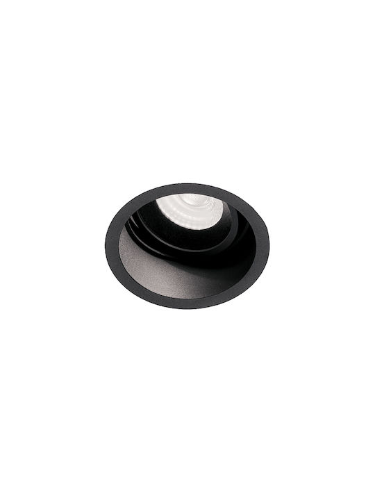Viokef Top Spot Recessed Spot with Integrated LED and Warm White Light White 68.5x68.5cm. 1pcs