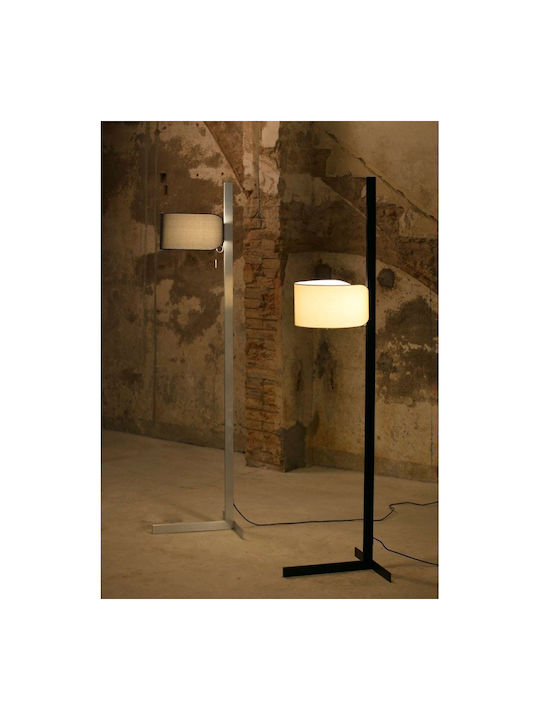 Faro Barcelona Stand Floor Lamp H175xW40cm. with Socket for Bulb E27 Black