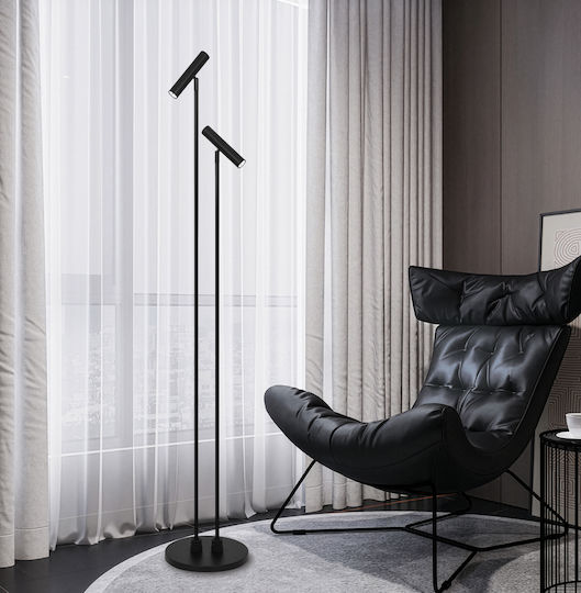Viokef Pery Stehlampe Schwarz