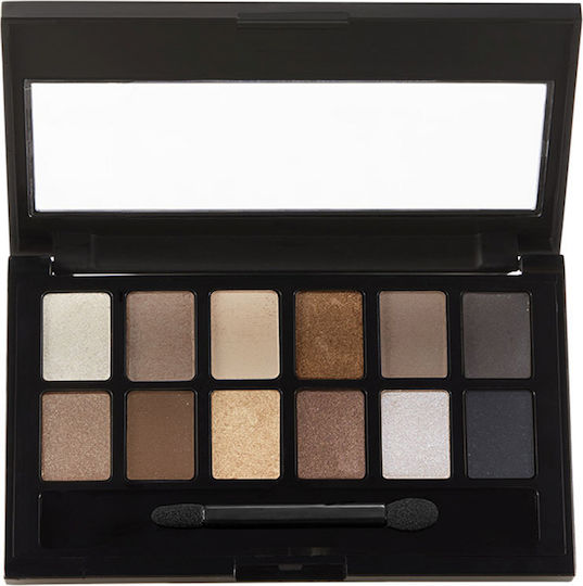 Maybelline Nudes Palette with Eye Shadows in Pressed Powder Form 9.6gr