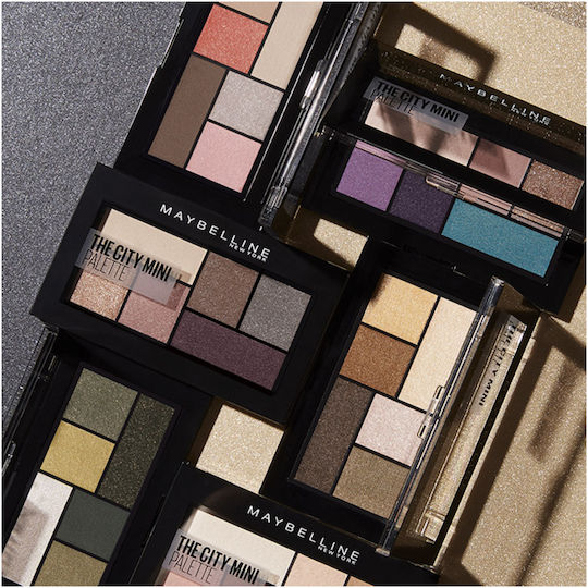 Maybelline The City Mini Παλέτα με Σκιές Ματιών σε Στερεή Μορφή 400 Rooftop Bronzes 6gr