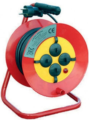 CHaralampidis Closed Type Extension Reel Cord 3 x 1.5mm²/20m