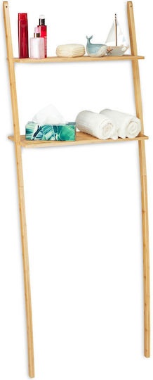 Relaxdays Επιδαπέδια Ραφιέρα Μπάνιου Bamboo Καφέ