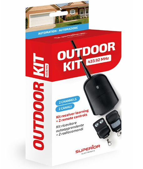 Superior Electronics 2-Channel Cloning Garage Door Remote Control