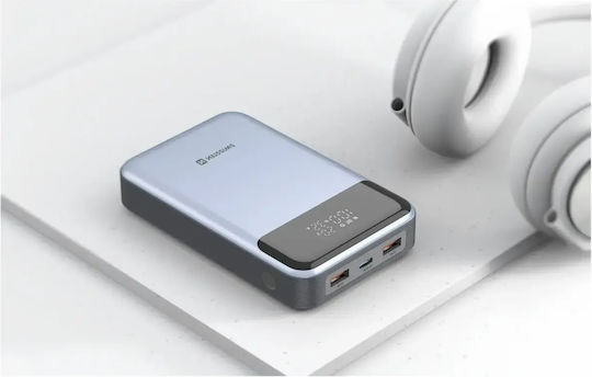 Swissten Laptop Power Bank 20000mAh 100W with 2 USB-A Output Ports and USB-C Output Port Power Delivery Gray
