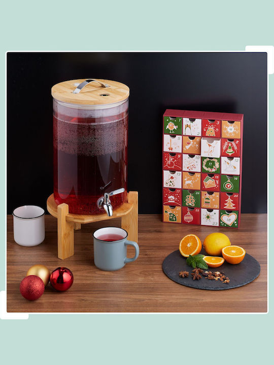 Relaxdays Dozator Pentru Băuturi Calde Și Reci L36 X L30 X Î23.5 Cm