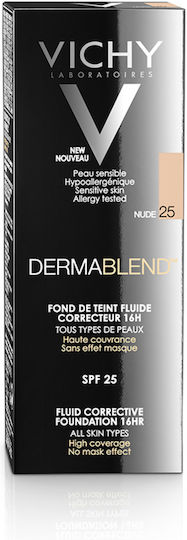 Vichy Dermablend Лилаво/бяло SPF35 25 голи 30мл
