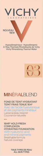 Vichy Mineral Blend Liquid Make Up 03 Gypsum 30ml