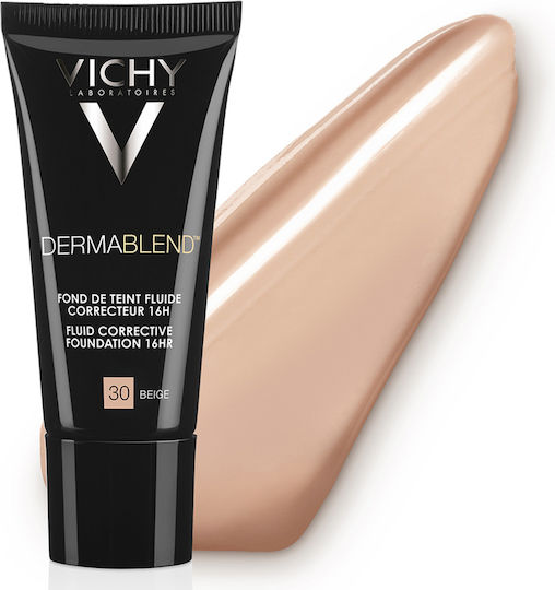 Vichy Dermablend Liquid Foundation SPF35 30 Beige 30ml