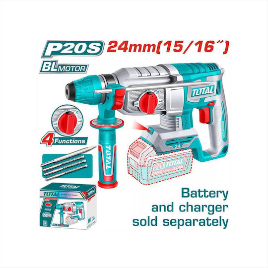 Total Excavator Rotary Hammer Battery 20V Solo TRHLI20248