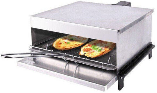 Termomax Party Grill Tabletop Electric Grill Grill 800W with Lid 27cmx23cmcm