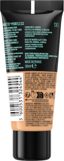 Maybelline Fit Me Matte + Poreless Liquid Make Up 130 Buff Beige 30ml