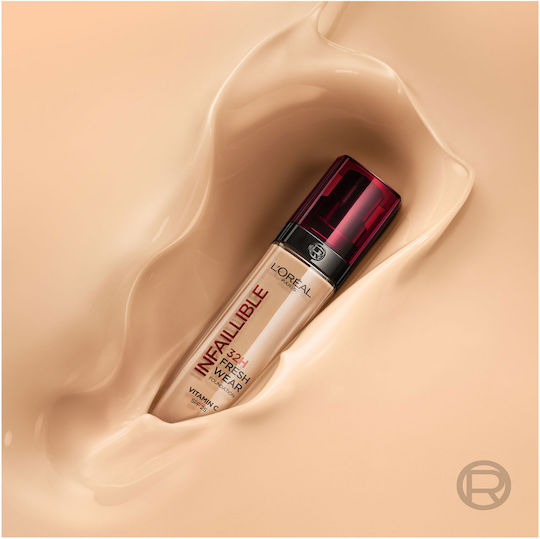L'Oreal Paris Infaillible 32H Fresh Wear Liquid Make Up 140 Golden Beige 30ml