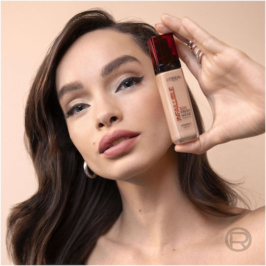 L'Oreal Paris Infaillible 32H Fresh Wear Liquid Make Up 140 Golden Beige 30ml