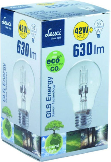 Halogen Lamp for Socket E27 with Power 28W 230V