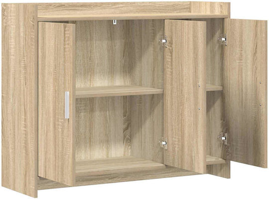 vidaXL Metallisches Aufbewahrungskabinett M98,5xB33xH80cm