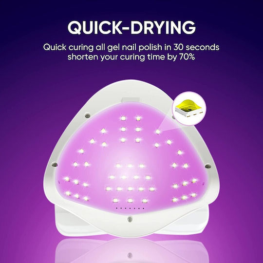 SUN ONE UV Max Lampă pentru Uscare a Unghiilor LED 280W Alb