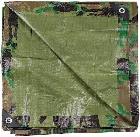 MFH Woodland Plane 280gr/m² 3x3.9m. Hohe Beanspruchung Grün