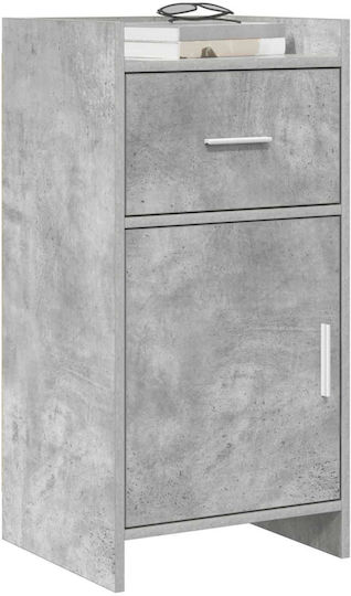 Dulap De Depozitare Din Metal și Țesătură L40xL36xÎ80cm