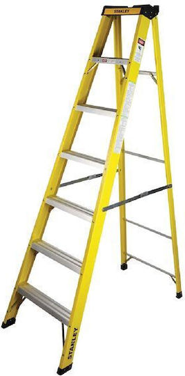 Stanley Metal Ladder with 7 Steps 218.5cm