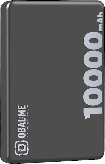 Obal:Me MagNetix MagSafe Power Bank 10000mAh 15W με Θύρα USB-C Power Delivery Μαύρο